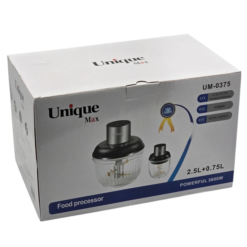خردکن دو کاسه یونیک مکس UM-0375